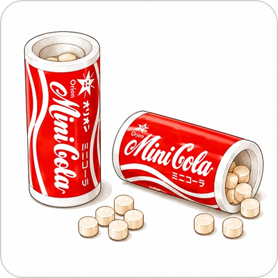 ミニコーラ：<br>Mini Coke